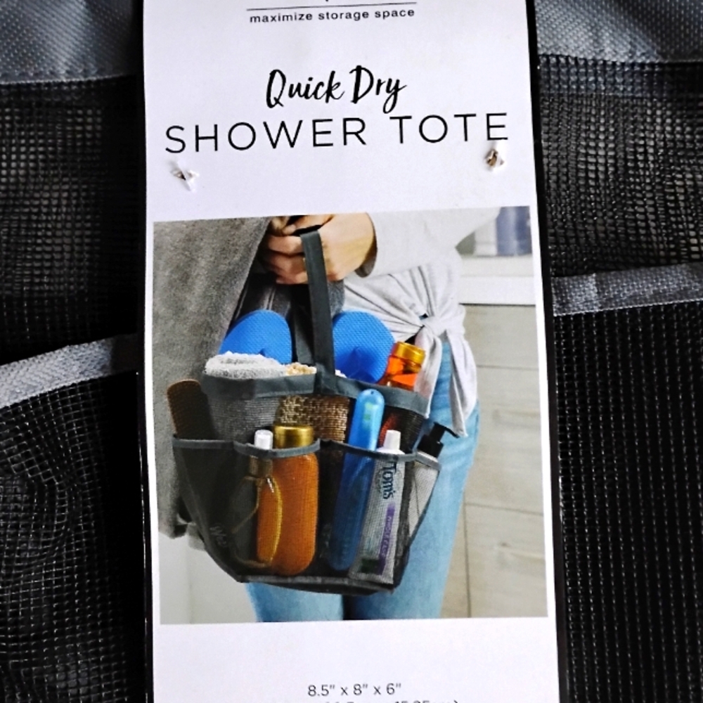 Simplify Quick Dry Shower Tote - Picture 3 of 4